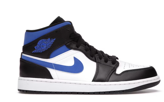 Jordan 1 Mid “Black Racer Blue”