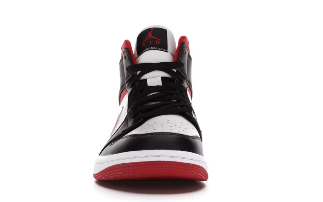 Jordan 1 Mid "Gym Red Black White"