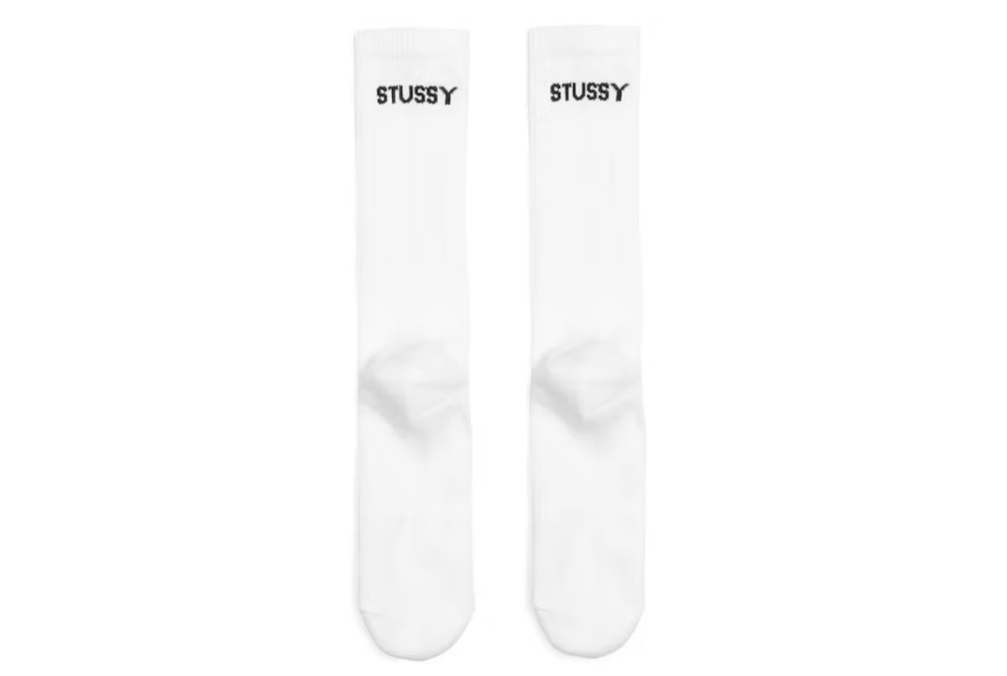 Stussy x Nike Everyday Plus Socks "White"