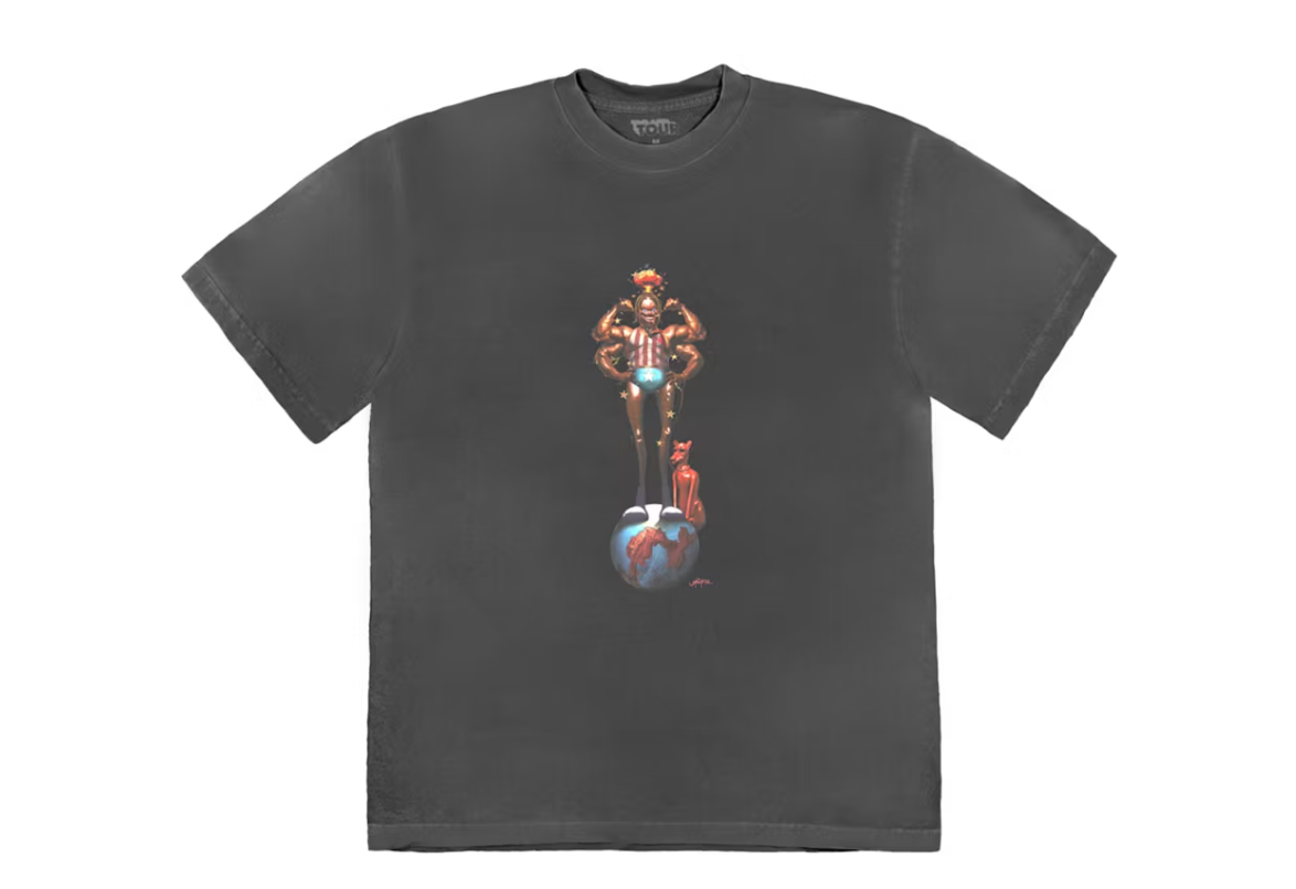 Travis Scott Utopia Miami Circus Maximus Tee "Black"
