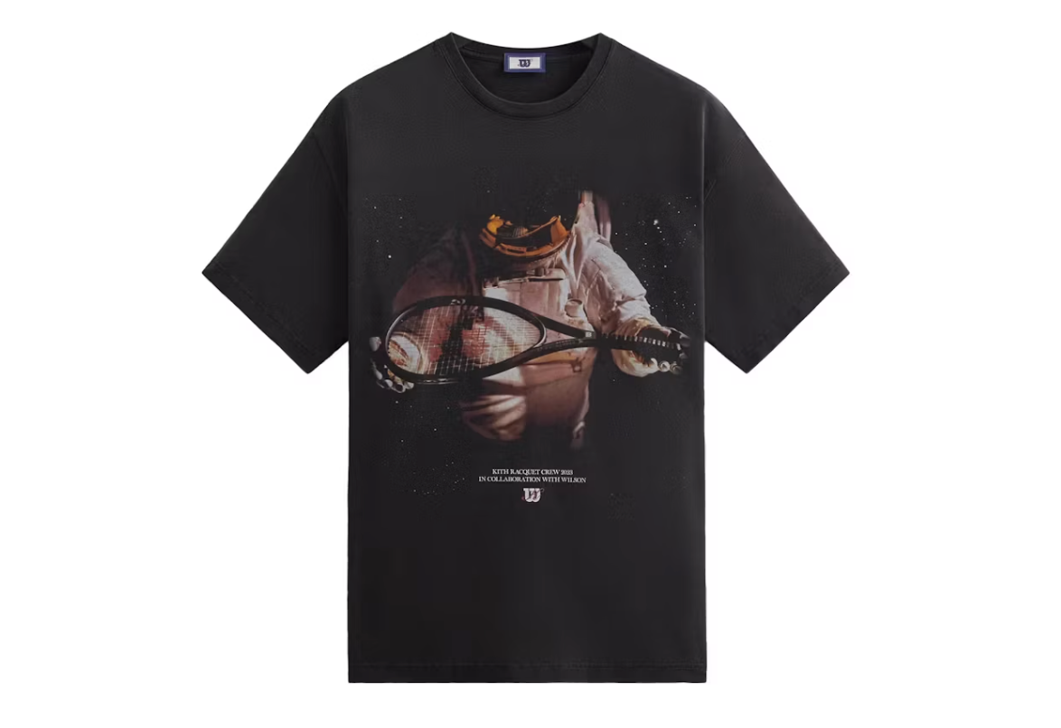 Kith Wilson Astronaut Vintage Tee "Black"
