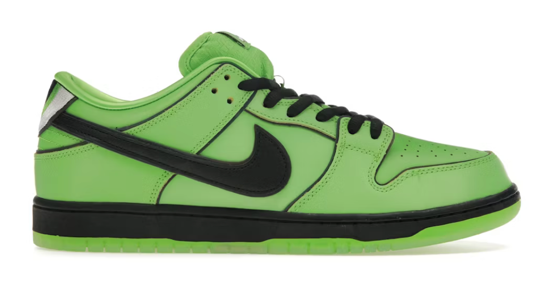 Nike SB Dunk Low "The Powerpuff Girls Buttercup"