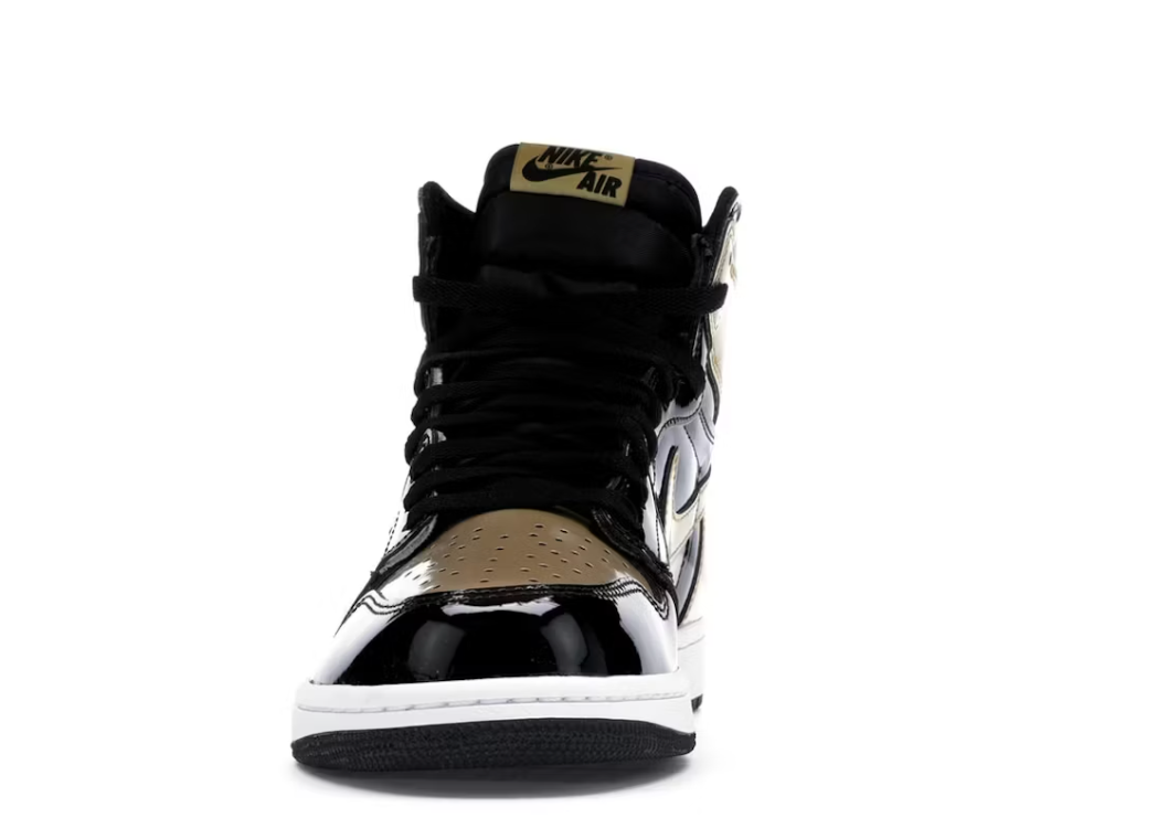 Jordan 1 High "Patent Gold Toe"