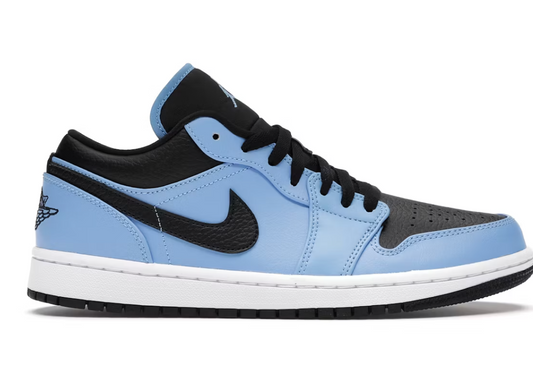 Jordan 1 Low "University Blue Black"