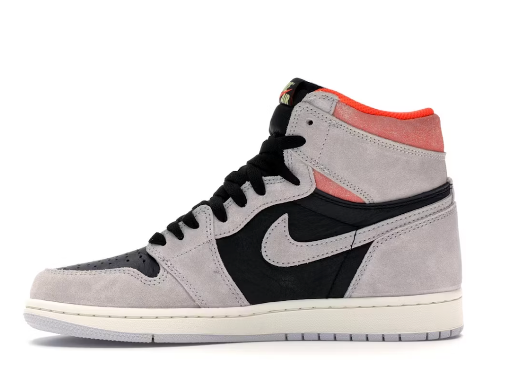 Jordan 1 Retro High "Neutral Grey Hyper Crimson"