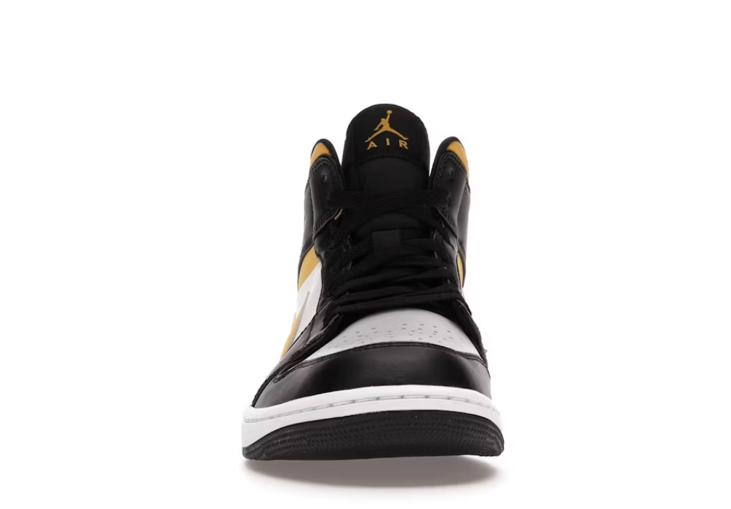 Jordan 1 Mid "White Pollen Black"