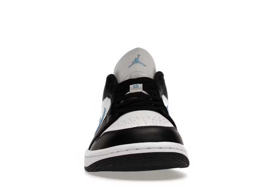 Jordan 1 Low "Black University Blue White" Women's