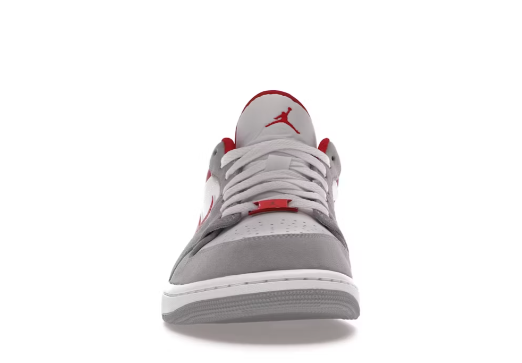 Jordan 1 Low SE "Light Smoke Grey Gym Red"