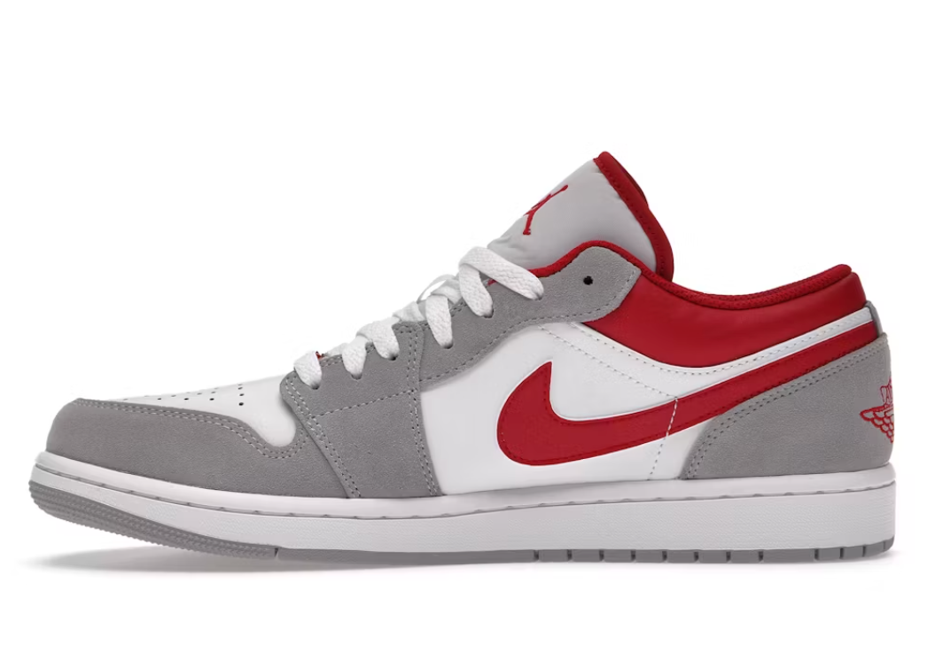 Jordan 1 Low SE "Light Smoke Grey Gym Red"
