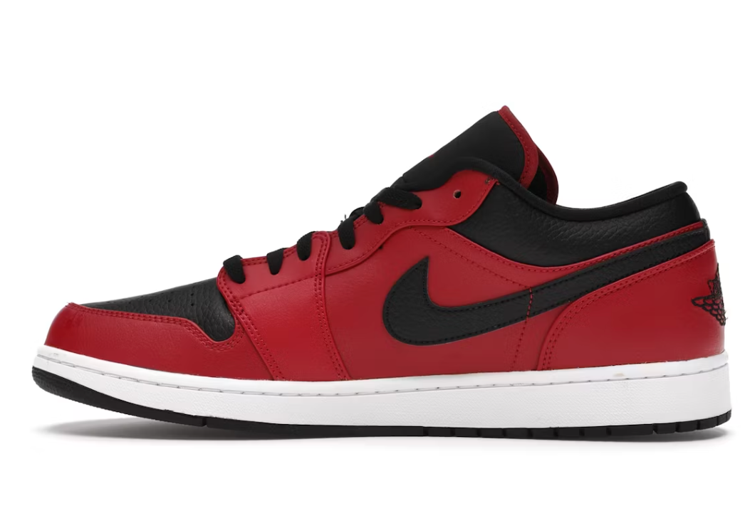 Jordan 1 Low "Gym Red Black Pebble"