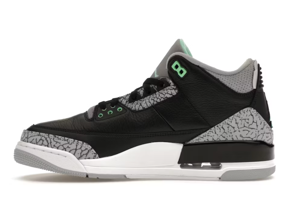 Jordan 3 Retro "Green Glow"
