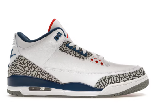 Jordan 3 Retro True Blue" 2016