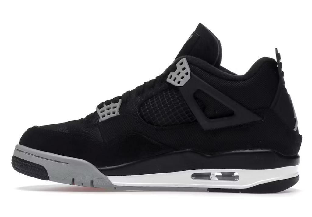 Jordan 4 Retro "Black Canvas"