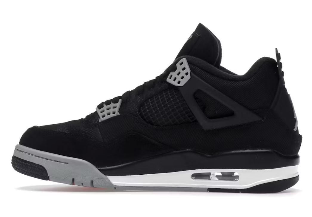 Jordan 4 Retro "Black Canvas"