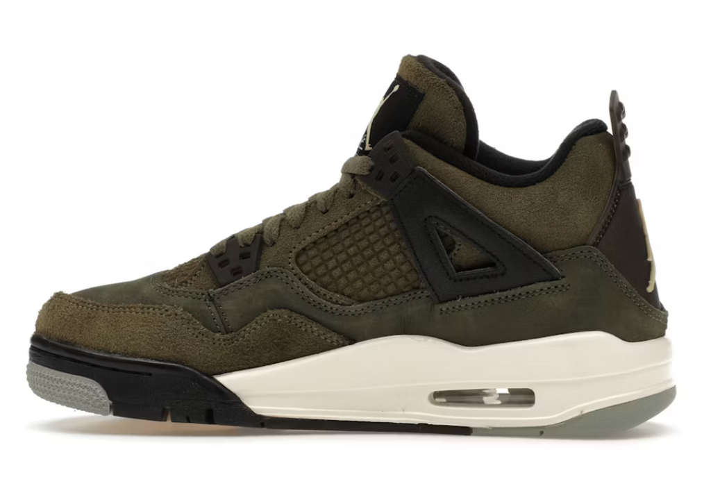 Jordan 4 Retro "Craft Olive" (GS)