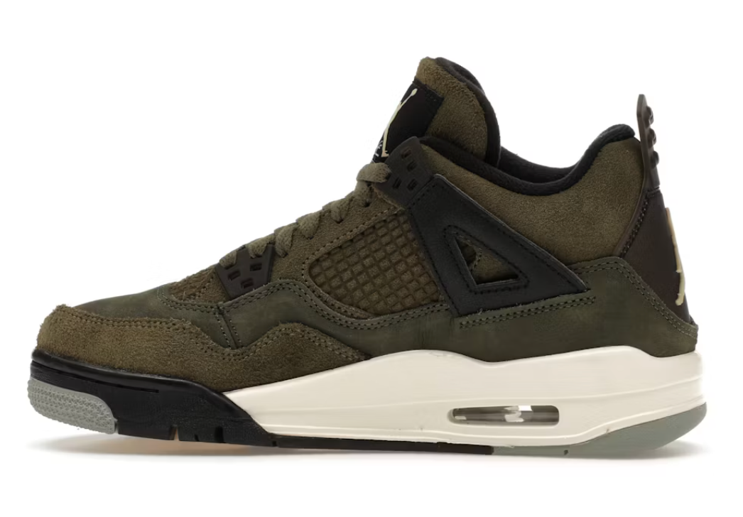 Jordan 4 Retro "Craft Olive" (GS)