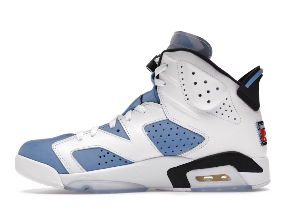 Jordan 6 Retro "UNC White"