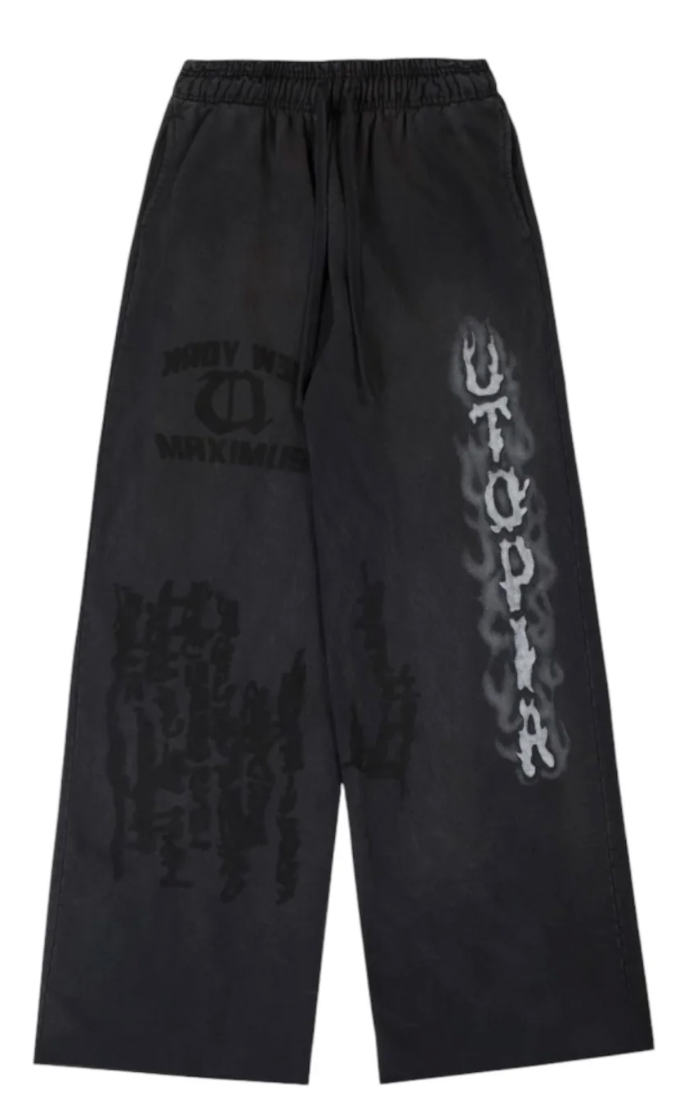 Travis Scott Metlife Sweatpants "Black"
