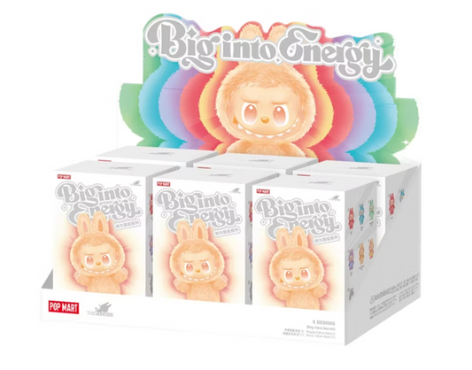 Pop Mart Labubu The Monsters Big into Energy Series Vinyl Plush Pendant Single Blind Box