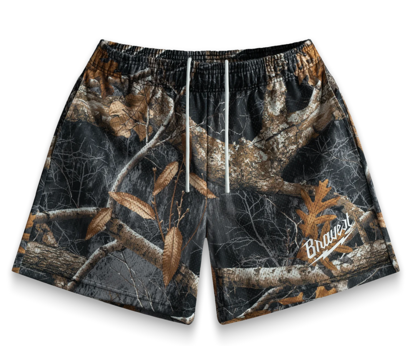Bravest Studios "Black Real Trees Shorts"