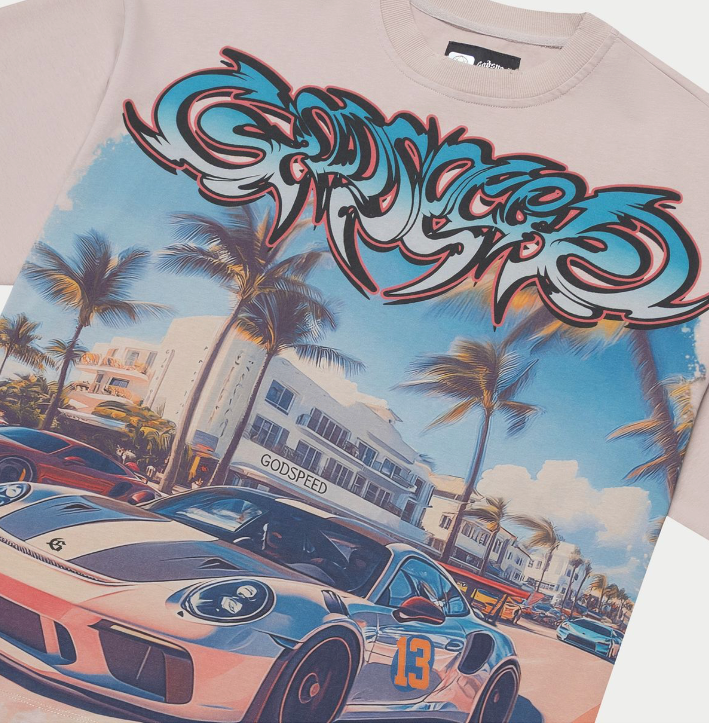 GodSpeed "Car Meet Miami" (Stone Wash)