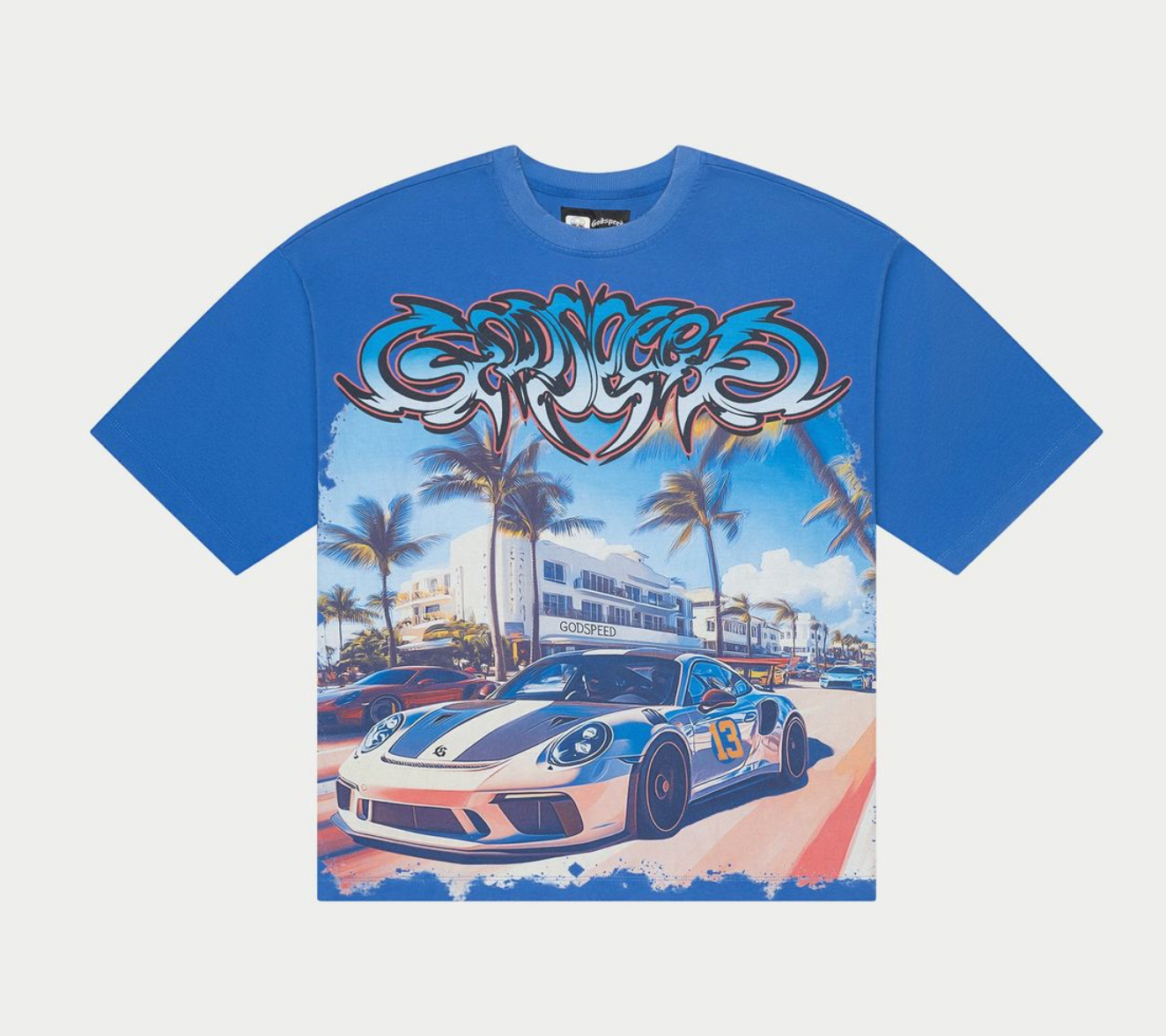 GodSpeed "Car Meet Miami" (Blue Wash)