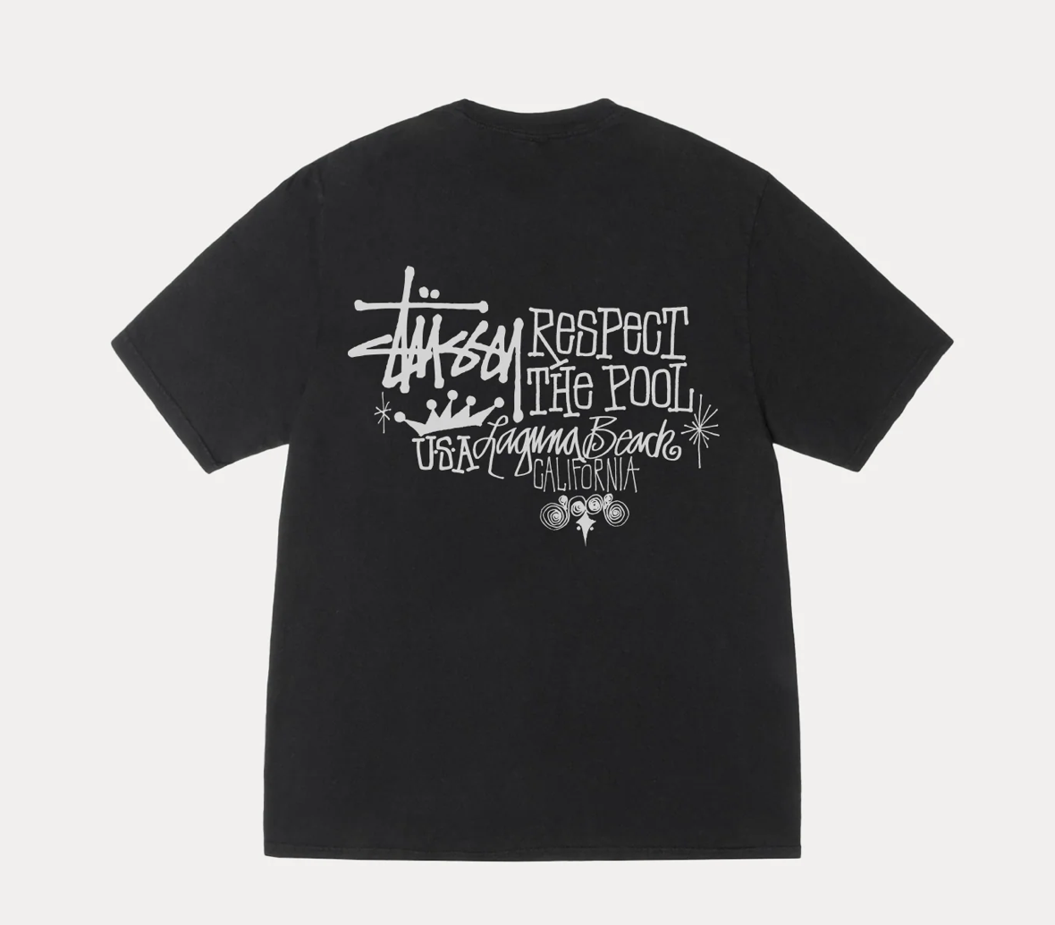 Stussy Respect The Pool Tee Pigment Dyed