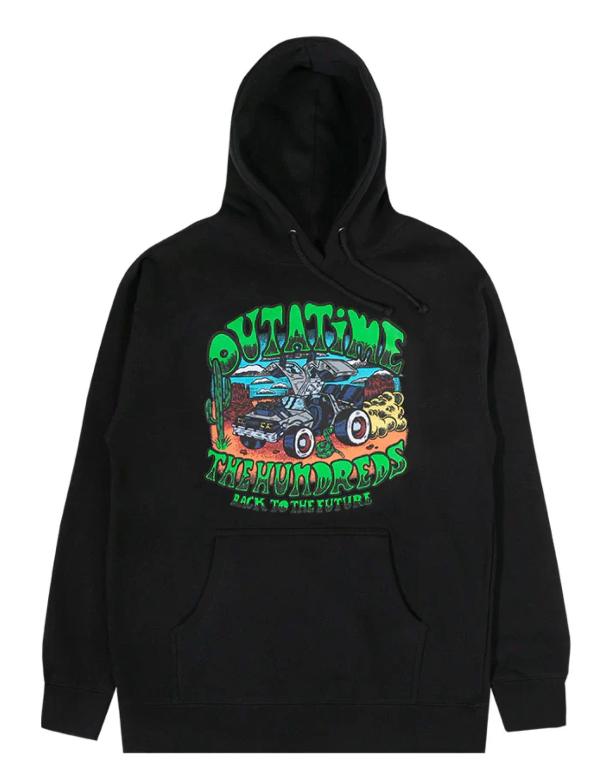 The Hundreds x Back To The Future Outta Time Hoodie "Black"