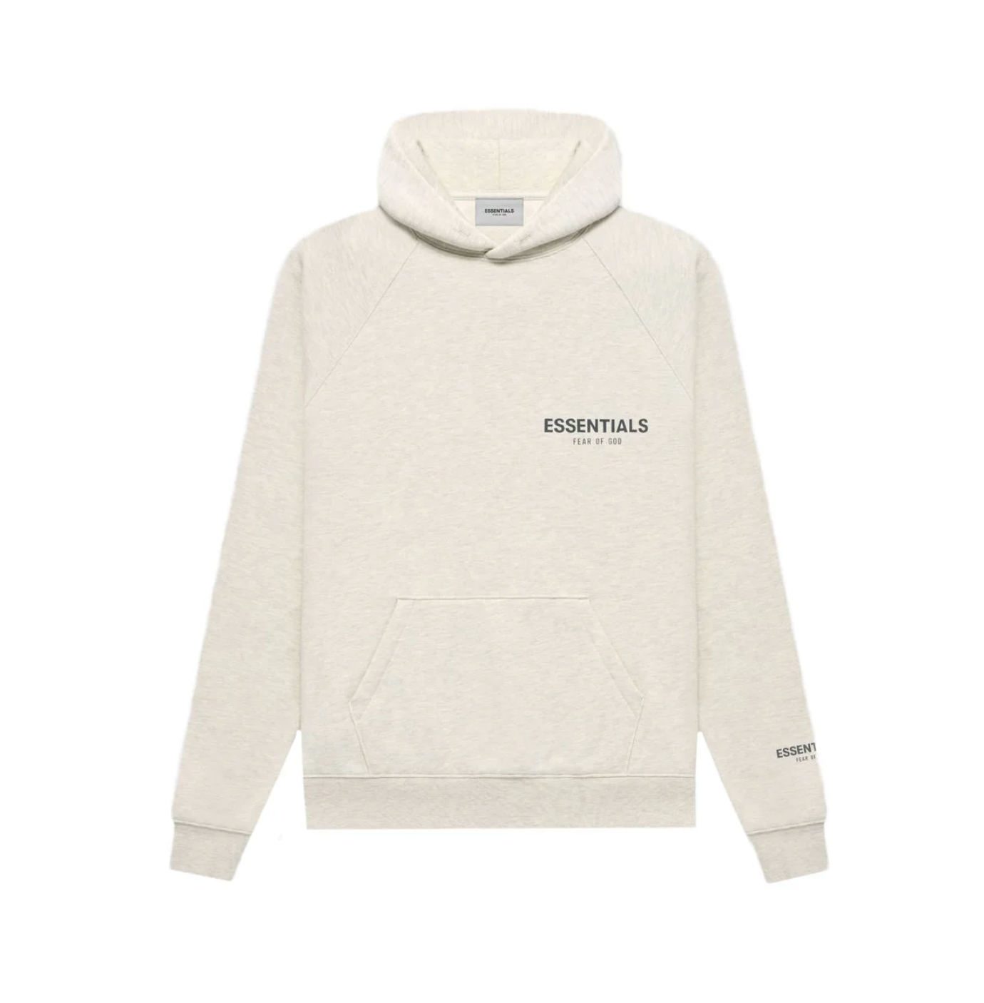 Fear of God Essentials Sweat Suit Light Heather Oatmeal (FULL SET)