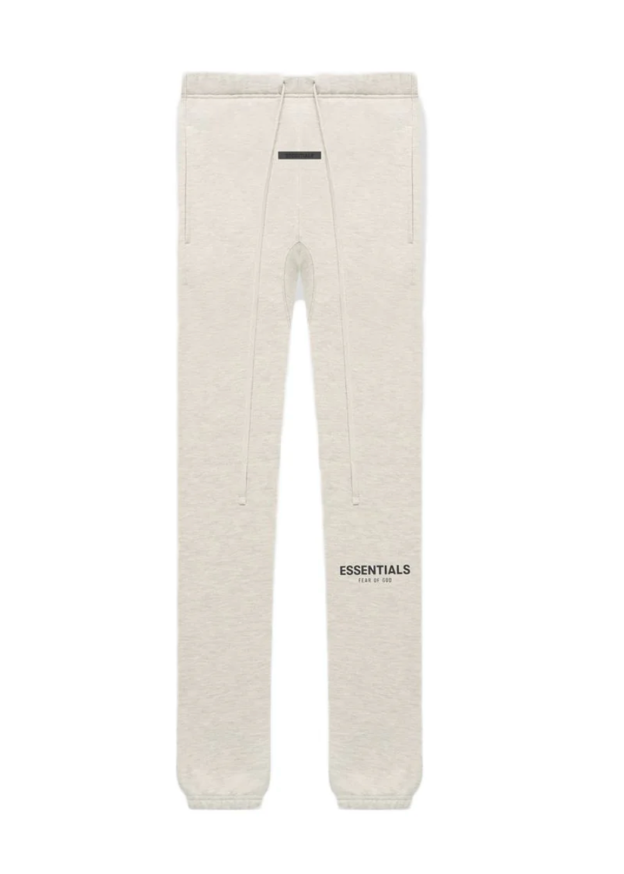 Fear of God Essentials Sweat Suit Light Heather Oatmeal (FULL SET)