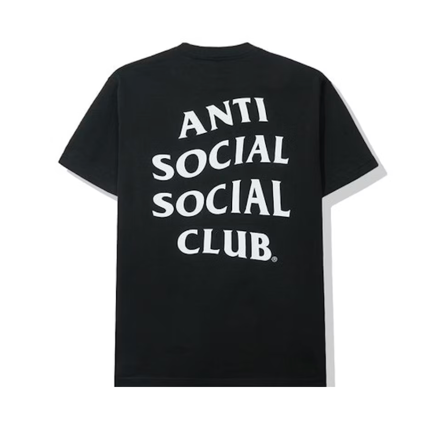 Anti Social Social Club Mind Games Tee Black