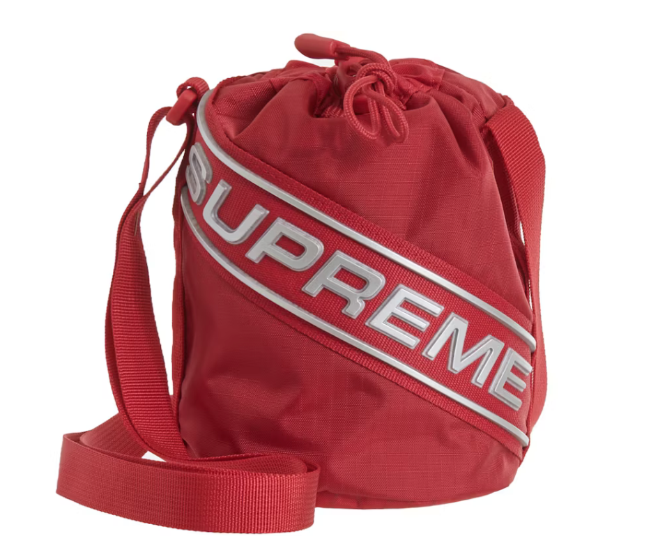 Supreme Small Cinch Pouch "Red"