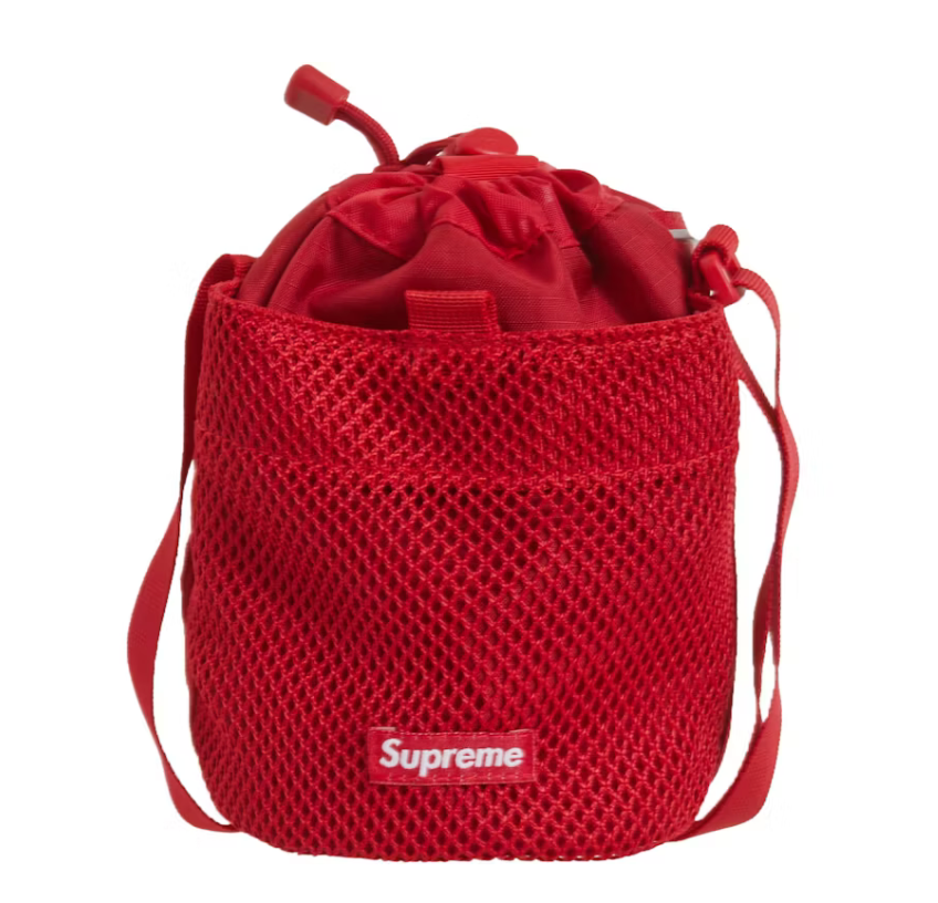 Supreme Small Cinch Pouch "Red"