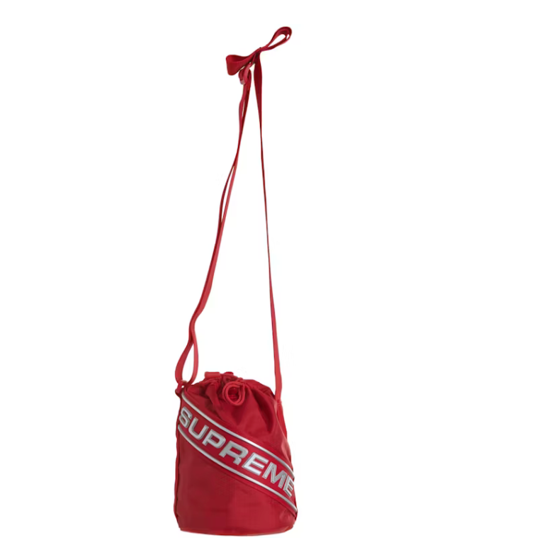 Supreme Small Cinch Pouch "Red"