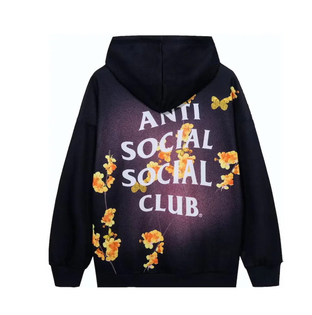 Anti Social Social Club Kkoch Engineered Hoodie Multicolor