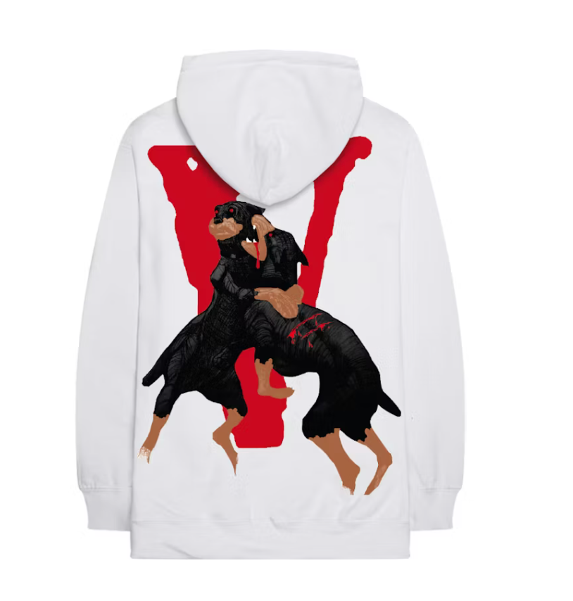 City Morgue x Vlone Dogs Tee White