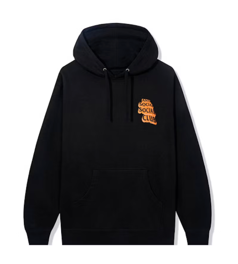 Anti Social Social Club Quest For Love Hoodie Black