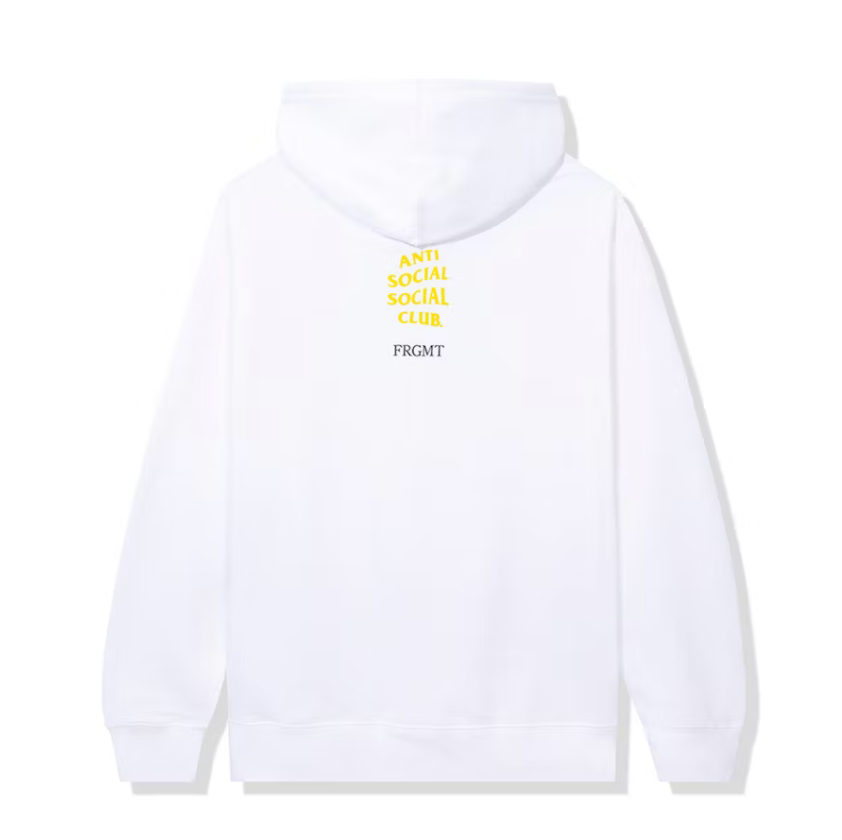 Anti Social Social Club x Fragment Called Interference Hoodie (FW22) White
