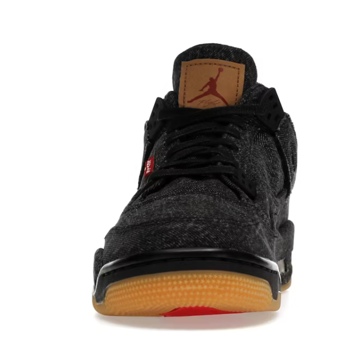 Jordan 4 Retro Levi's Black (GS) (Levi's Tag)