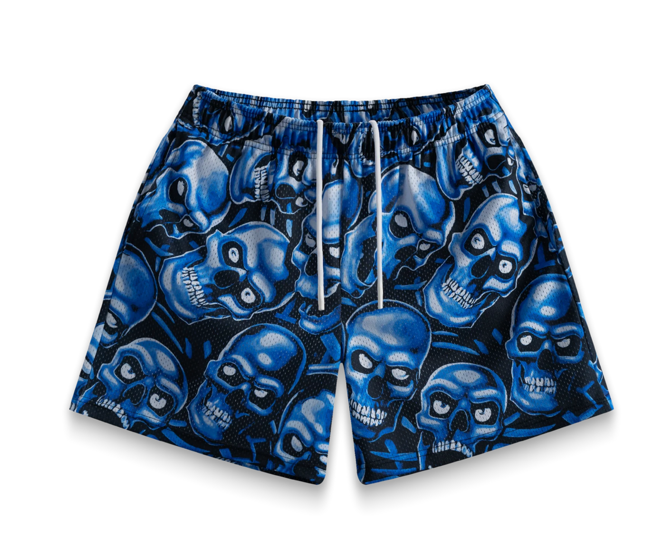 Bravest Studios "Blue Skully Shorts"