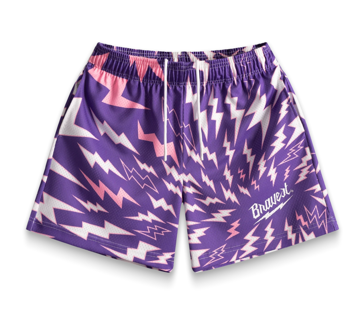 Bravest Studios "Purple Lightning Shorts"