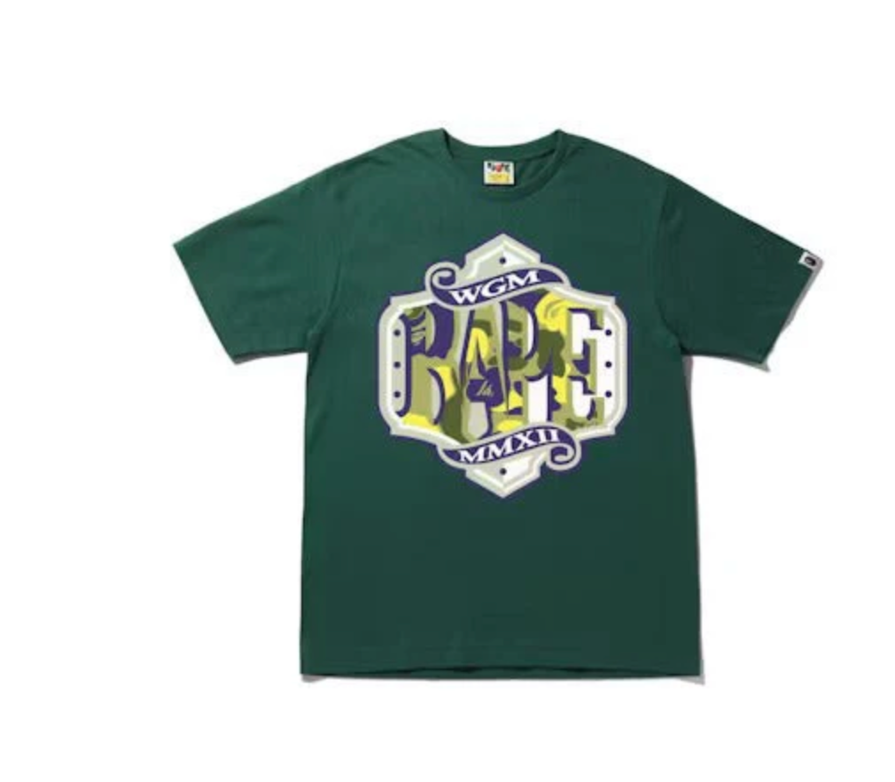 BAPE Archive Graphic #11 Tee Green