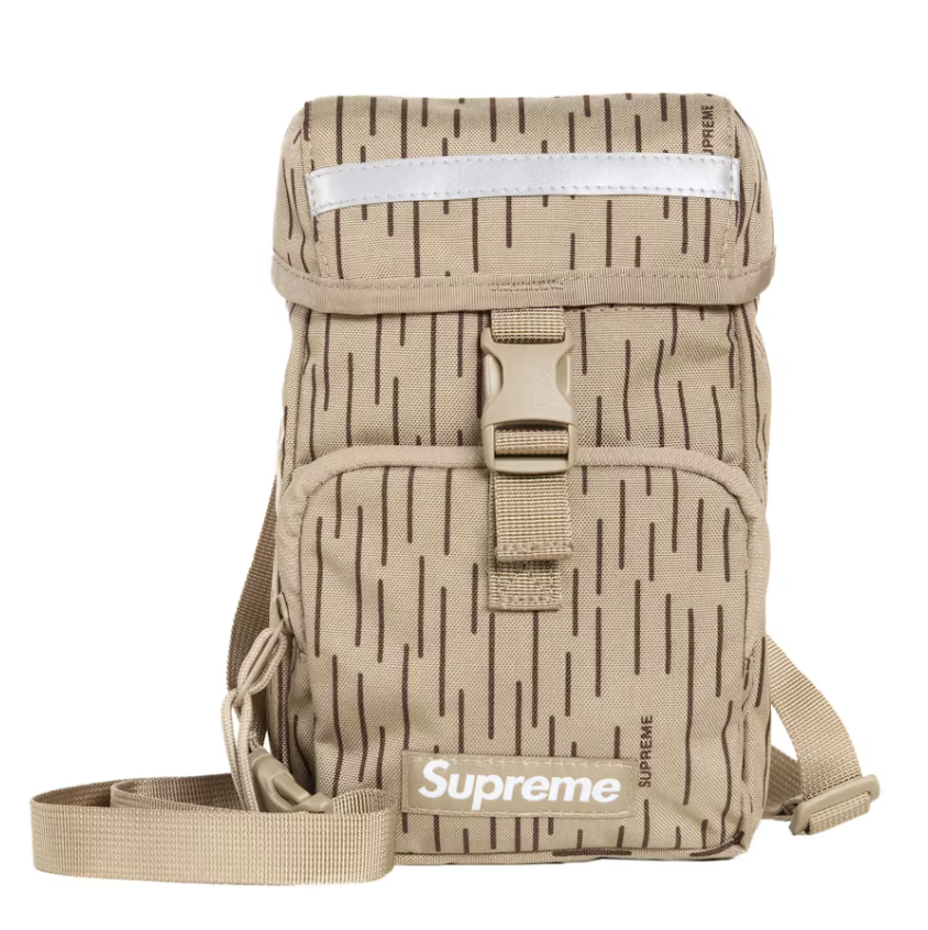 Supreme Camera Bag Tan Raindrop