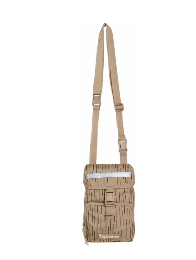 Supreme Camera Bag Tan Raindrop