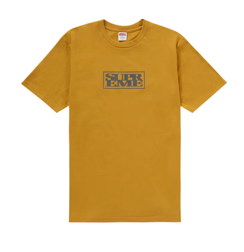 Supreme Connect Tee Mustard