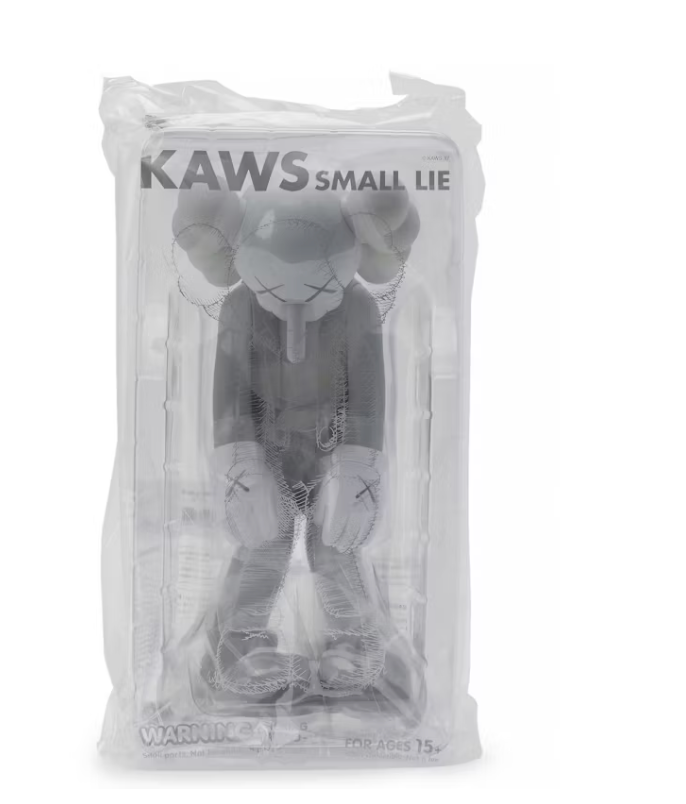 KAWS Small Lie Companion Vinyl Figure Grey