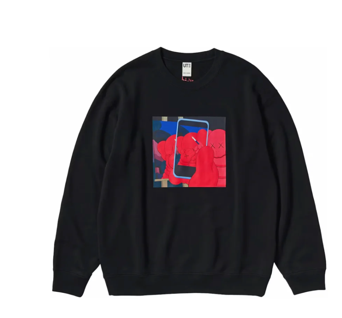 KAWS x Uniqlo Warhol Kids' Graphic Sweatshirt Top