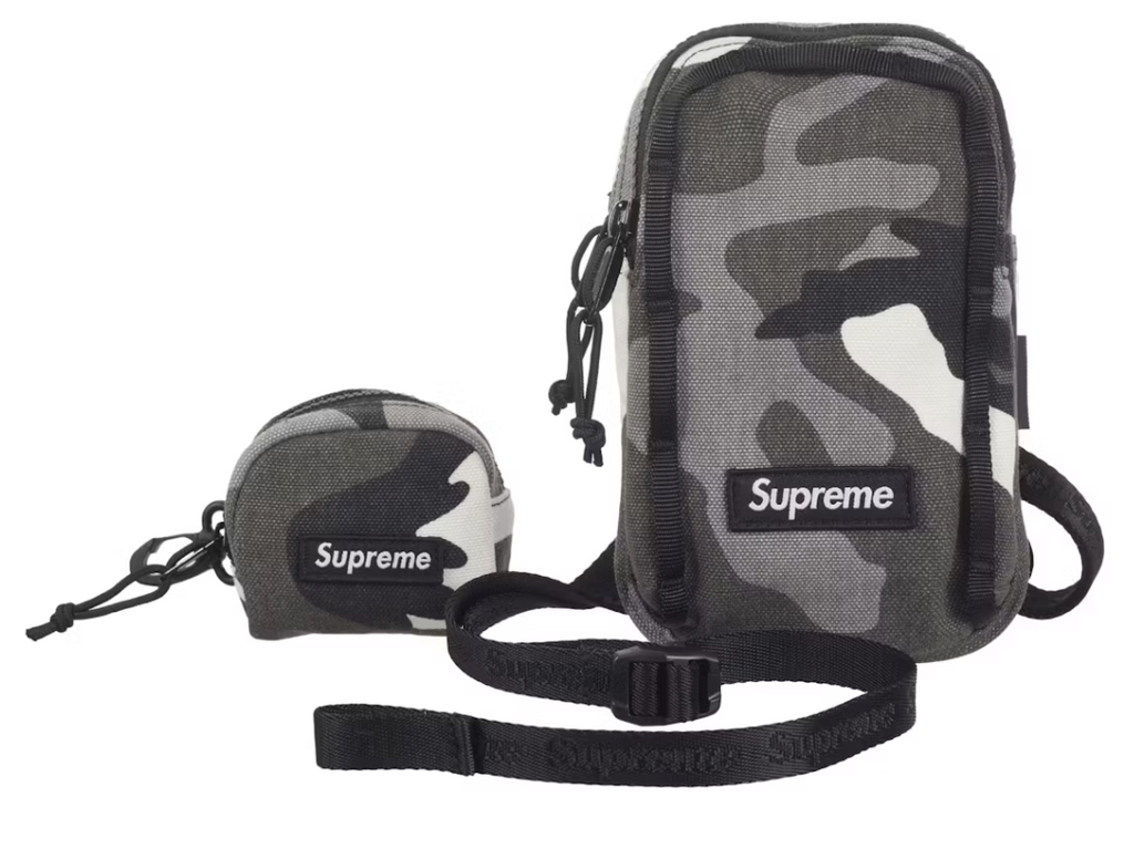Camera Bag + Mini Pouch Snow Camo