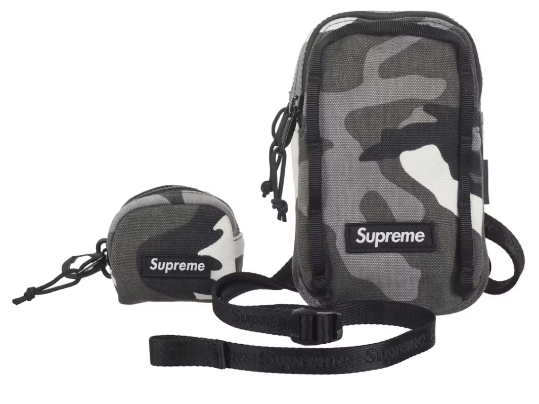 Camera Bag + Mini Pouch Snow Camo