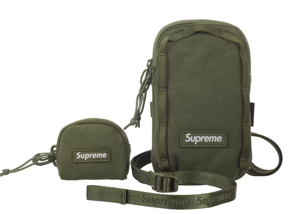Supreme Camera Bag + Mini Pouch Olive